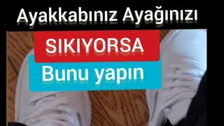 Ayakkabı Genişletme Yöntemi Ayakkabı Nasıl Genişler En Basit Ayakkabı Büyütme Yöntemi [upl. by Denbrook]