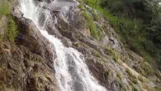 Waterfall in Colombia  Cascada de San Antonio Quebrada el Salado Girardota Antioquia Colombia [upl. by Yeltnerb]