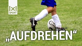 Fußballübung für das „Aufdrehen“  U10 U11 U12 U13 [upl. by Idnar775]