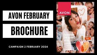 NEW AVON UK FEBRUARY 2024 BROCHURE Avon brochure [upl. by Alyek]