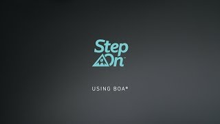 Burton Step On™ Tutorial  Using BOA® [upl. by Teria681]