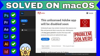 Fix Expired and Unlicensed Adobe App Errors on MacOS 7 Proven Solutions [upl. by Esiuol]