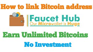 HOW TO LINK BITCOIN ADDRESS IN FAUCETHUB WALLET AND EARN FREE BITCOIN CASH IN TAMIL [upl. by Sage721]