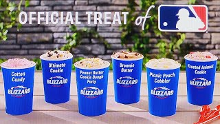 DAIRY QUEEN COMMERCIAL 2024  THE NEW DQ SUMMER BLIZZARD TREAT MENU  MLB  OFFICIAL TREAT OF MLB [upl. by Jack947]