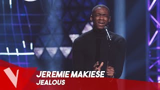 Labrinth  Jealous ● Jérémie Makiese  Blinds  The Voice Belgique Saison 9 [upl. by Kalmick]