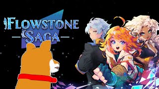 【Flowstone Saga】1 テトリスRPG【Vtuber】 [upl. by Furlani]