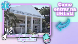 Medicina na UNLaM  Curso de Ingresso I Universidad de La Matanza [upl. by Eilarol]