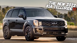 2022 Kia Telluride Debuts With NEW Badge and Stadard Tech [upl. by Skelton723]