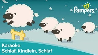 Schlaf Kindlein Schlaf Kinderlieder zum Mitsingen  Pampers [upl. by Ledua]