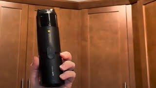 HOTO Handheld Vacuum Cleaner Cordless Desk Vacuum Cleaner Compressed Electric Air Duster Review [upl. by Alysa]