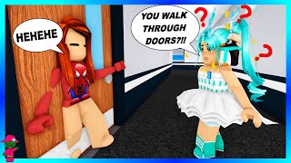 MY TEAMMATE CAN WALK THROUGH DOORS Roblox Flee The Facility [upl. by Gaige]