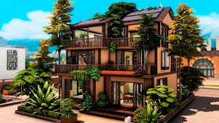 CASA MODERNA ECOLÓGICA SEM CC  The Sims 4 Speed Build [upl. by Ejroj]