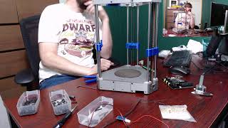 Delta 3D Printer Build  Delta Flyer EP2  Carriage assembly [upl. by Larrad]