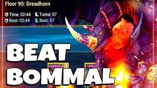 Beat Floor 90 Hard Bommbal Dreadhorn FAST Raid Shadow Legends [upl. by Eikcir]