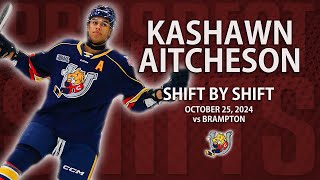 Kashawn Aitcheson vs Brampton  Oct 25 2024 [upl. by Lettig]