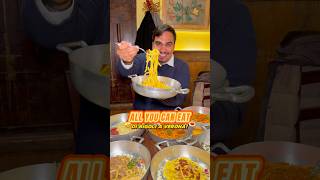 🍝 ALL YOU CAN EAT DI BIGOLI A VERONA 🍝 food verona visitverona shorts [upl. by Arlette]