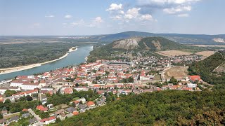 A Kenyan Cycling Through 1000 Years of History Bratislava to Hainburg [upl. by Zetneuq]