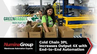 Cold Chain 3PL Increases Order Output by 4X with Numina’s EndtoEnd Warehouse Automation Solution [upl. by Eceinehs]