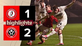 Bristol City 12 Sheffield United  EFL Championship highlights [upl. by Tenner]