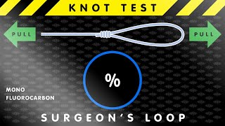 BEST KNOTS TEST  Surgeons Loop [upl. by Rick]