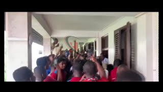 John Mahama at Legon Campus visits his former room at Commonwealth Hall happeningsinghana [upl. by Edora705]