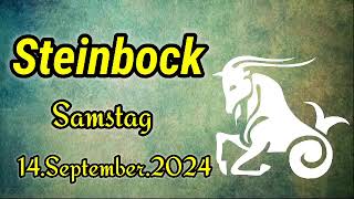 horoskop Steinbock Samstag 14 September 2024 [upl. by Alian]