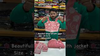 Beautifull Lehenga Set With Jacketshortsyoutubeshorts shortmaniyaoffical fashion maniya [upl. by Wack]