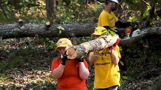 Baptists on Mission  Mitchell County Hurricane Relief Effort [upl. by Felder262]