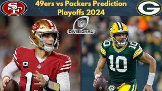 49ers vs Packers Predictions Divisional Round 2024 [upl. by Hardner]