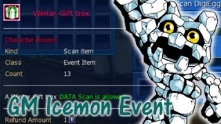 DMO Scanning winter Gift Box To get Snowboard Costume [upl. by Safko]