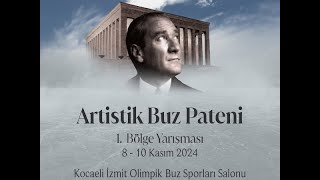 Artistik Buz Pateni 1Bölge Yarışması Kocaeli 1gün [upl. by Yllas]