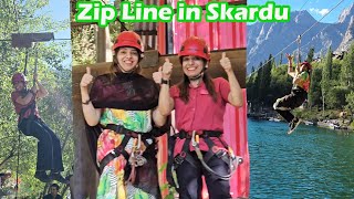 First Time ZipLine Rafting Speed Boat Li  Ami Ko Kis Jgha Phonch Kar Sukon Mila   Ayesha amp Momina [upl. by Asirehc532]