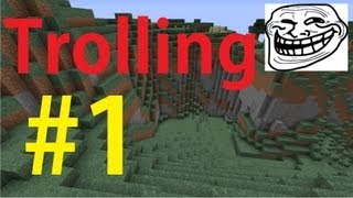 Lets Play Together Minecraft Multiplayer  Trolling  Part 1 German  Kühle Dusche und hacken [upl. by Aynekat]