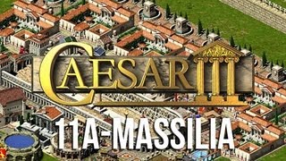 Caesar 3  Mission 11a Massilia »13 PALACES« Peaceful Final Ending [upl. by Wolff]