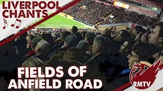 Fields of Anfield Road  Learn Liverpool FC Song Lyrics [upl. by Kauslick]