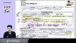 DUE DILIGENCE INVESTIGATION amp FORENSIC ACCOUNTING Part 1  CA Final AUDIT  CA Shubham Keswani [upl. by Noslen459]