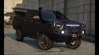 Toyota Hilux Revo Modified  GTA 5  SarmadTheGamer [upl. by Territus]