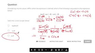 Use even and odd identities in simplifying trigonometric expressions [upl. by Muirhead]