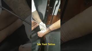 Sak Yant Tattoo Bangkok [upl. by Allekim]