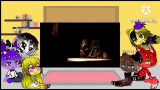 Fnaf 1puppet react to interview with springtrap [upl. by Riada486]