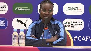 Mbayang Thiam en Conférence de Presse Avant Match [upl. by Eilram]