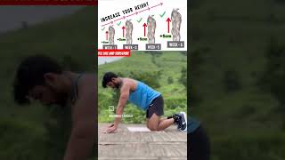 height increase exercises💪 height gym youtube youtubeviralshorts [upl. by Deming]