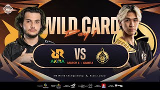 FIL M6 Wild Card Stage Day 1  MGLZ vs RRQ BR Game 2 [upl. by Ahseina]