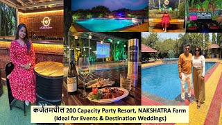 कर्जतमधील 200 Capacity Party Resort NAKSHATRA Farm Ideal for Events amp Destination Weddings [upl. by Kern]