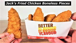 Jacks Fried Chicken Boneless Pieces Hungry Jacks  REVIEW [upl. by Anil]