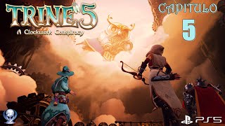 Trine 5 “A Clockwork Conspiracy” Gameplay en Español Ps5 Capitulo 5 [upl. by Elson855]