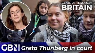 Greta Thunberg in court following arrest  Just Stop Oil activist DEFENDS protests [upl. by Goulette]