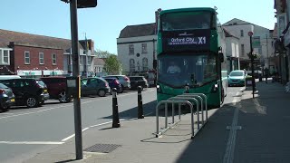 Oxford bus X1 the indirect route from Wantage [upl. by Azenav124]