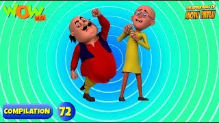 Motu Patlu  6 episodes in 1 hour  3D Animation for kids  72 [upl. by Shandie984]