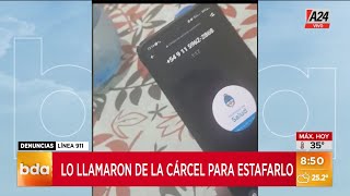 📱 Lo llamaron de la cárcel para estafarlo y los chicaneó [upl. by Maguire]